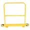 Vestil Steel Floor Stop Bollard 48 In. Length with 42 In. Height With Handrail Yellow FSBOL-48-HR - alternate 7